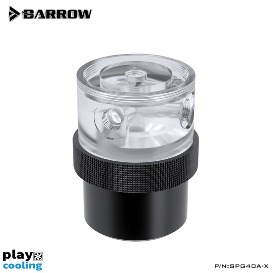 Barrow Pump SPG40A -X (D5 Combo Set) 310mm transparent-Black (รับประกัน 1 ปี)