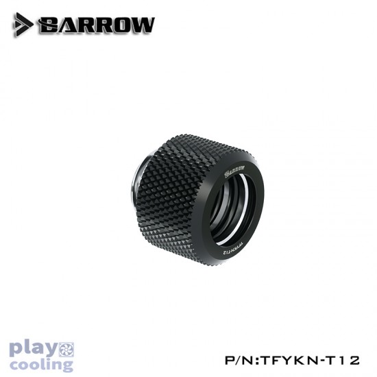 Barrow Choice Multicolor Compression Fitting : 12mm Black