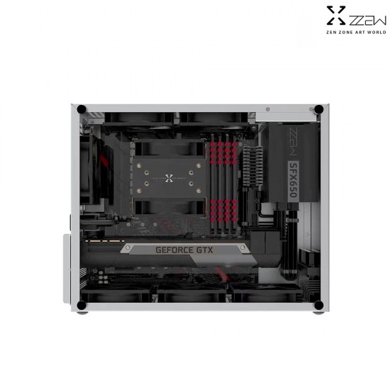 ZZAW C2 ITX Aluminum Alloy Computer Case (เคสอลูมิเนียม ITX สินค้าพร้อมจัดส่ง)