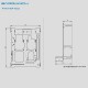 Barrowch Mobula Simple integrated modular panel case-Black