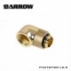 Barrow 90°Rotary Adapter (Male to Female) Gold