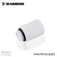 Barrow Male to Female Extender - 20mm white