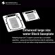 Barrowch  X399 AMD Threadripper Color screen version digital display CPU water block Black (รับประกัน 1 ปี)