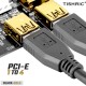 PCI Express Card PCI-E 1X  to USB3.0 4 Slot Black-Glad (สำหรับแปลงต่อการ์ดจอ 1 ออก 4 )