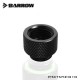 Barrow Male to Female Extender - 10mm Black