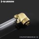 Barrow Rotary 90-Degree Multi-Link Adapter 12mm gold