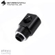 Barrowch 90°Rotary Adapter with smooth surface Black