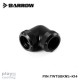 Barrow Double hard tube 90° Multi-Link Adapter 14mm Black