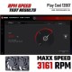 SET4 PlayCool 3000GT  High-Performance Radiator Fan 120mm 3000RPM - Black (พัดลมประสิทธิภาพสูง 3000RPM รับประกัน 1 ปี)