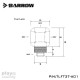 Barrow Rotary Metalic Cube Tee - 3Way Black