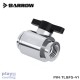 Barrow G1/4" Mini Valve Silver-Black  (วาวล์ชุดน้ำ)