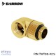 Barrow 90°Rotary Adapter (Male to Female) Gold