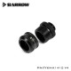 (Set 6Pcs) Barrow Compression Fitting V4 -14mm Black